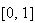 $[0,1]$
