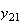 $y_{21}$
