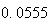 $0.0555$