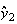 $\hat{y}_{2}$