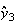 $\hat{y}_{3}$