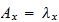 $A_{x}=y_{x}$