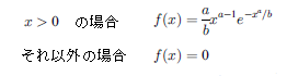 Weibullz̃f[^